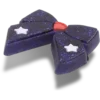 Ciondoli Jibbitz™ con fiocco blu glitterato Ciondoli Jibbitz™ con fiocco blu glitterato