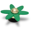 Ciondoli Jibbitz™ con fiore girevole verde retrò Ciondoli Jibbitz™ con fiore girevole verde retrò