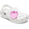 Ciondoli Jibbitz™ con fiore rosa chiaro all’uncinetto Ciondoli Jibbitz™ con fiore rosa chiaro all’uncinetto