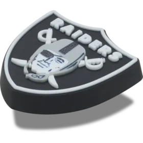 Ciondoli Jibbitz™ con il logo dei Las Vegas Raiders della NFL