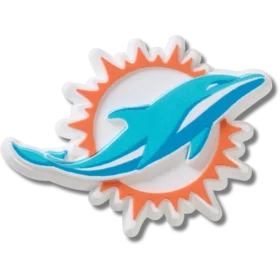 Ciondoli Jibbitz™ con il logo dei Miami Dolphins della NFL