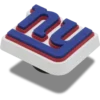 Ciondoli Jibbitz™ con il logo dei New York Giants della NFL Ciondoli Jibbitz™ con il logo dei New York Giants della NFL