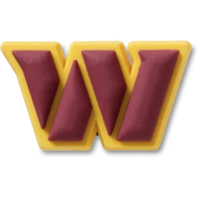Ciondoli Jibbitz™ con il logo dei Washington Commanders della NFL