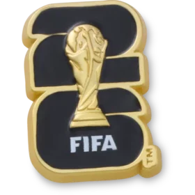 Ciondoli Jibbitz™ con il trofeo della Coppa del Mondo FIFA 26