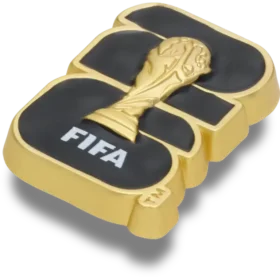 Ciondoli Jibbitz™ con il trofeo della Coppa del Mondo FIFA 26