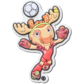 Ciondoli Jibbitz™ con la mascotte della Coppa del Mondo FIFA in Canada