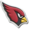 Ciondoli Jibbitz™ con logo degli Arizona Cardinals della NFL