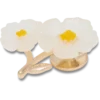 Ciondoli Jibbitz™ con motivo floreale bianco Ciondoli Jibbitz™ con motivo floreale bianco