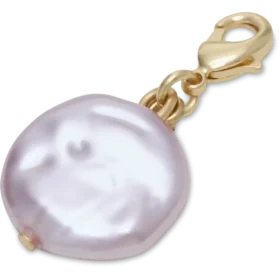 Ciondoli Jibbitz™ con perla rosa
