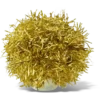 Ciondoli Jibbitz™ con pompon dorato in lamé