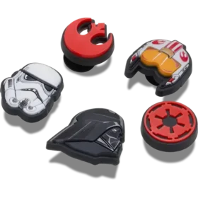 Ciondoli Jibbitz™ con simboli di Star Wars, confezione da 5