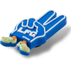 Ciondoli Jibbitz™ con simbolo della pace in schiuma Lfg