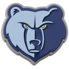 Ciondoli Jibbitz™ dei Memphis Grizzlies della NBA