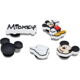 Ciondoli Jibbitz™ Disney Topolino, confezione da 5