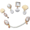 Ciondoli Jibbitz™ “Elevated Pearl” (confezione da 5) Ciondoli Jibbitz™ “Elevated Pearl” (confezione da 5)