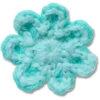Ciondoli Jibbitz “Fiore blu all’uncinetto” Ciondoli Jibbitz “Fiore blu all’uncinetto”