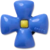 Ciondoli Jibbitz™ “Fiore blu gonfio” Ciondoli Jibbitz™ “Fiore blu gonfio”