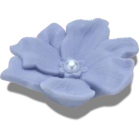 Ciondoli Jibbitz “Fiore pervinca con perla”