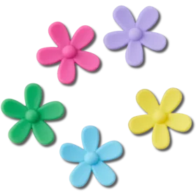 Ciondoli Jibbitz™ Flower Power confezione da 5