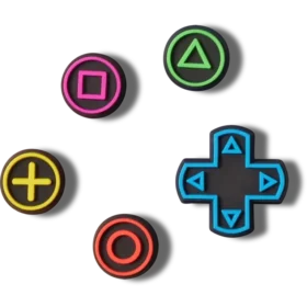 Ciondoli Jibbitz™ “Game Controller” (confezione da 5)