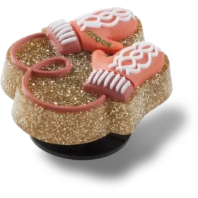 Ciondoli Jibbitz™ “Guanti rosa glitterati”