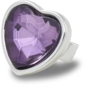 Ciondoli Jibbitz™ “Heart Gem Sandal C”