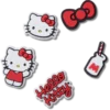 Ciondoli Jibbitz™ Hello Kitty, confezione da 5 Ciondoli Jibbitz™ Hello Kitty, confezione da 5