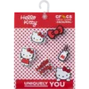Ciondoli Jibbitz™ Hello Kitty, confezione da 5 Ciondoli Jibbitz™ Hello Kitty, confezione da 5