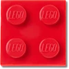 Ciondoli Jibbitz Lego® Tassello rosso 2×2 Ciondoli Jibbitz Lego® Tassello rosso 2×2