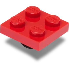 Ciondoli Jibbitz Lego® Tassello rosso 2×2