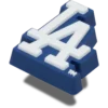 Ciondoli Jibbitz™ MLB Los Angeles Dodgers Ciondoli Jibbitz™ MLB Los Angeles Dodgers