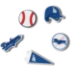 Ciondoli Jibbitz™ MLB Los Angeles Dodgers, confezione da 5 Ciondoli Jibbitz™ MLB Los Angeles Dodgers, confezione da 5