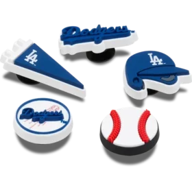 Ciondoli Jibbitz™ MLB Los Angeles Dodgers, confezione da 5