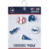Ciondoli Jibbitz™ MLB Los Angeles Dodgers, confezione da 5 Ciondoli Jibbitz™ MLB Los Angeles Dodgers, confezione da 5
