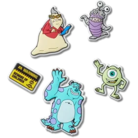 Ciondoli Jibbitz™ Monsters Inc, confezione da 5