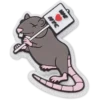 Ciondoli Jibbitz™ “Nyc Rats Run the City” Ciondoli Jibbitz™ “Nyc Rats Run the City”