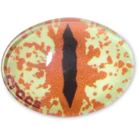 Ciondoli Jibbitz™ “Occhio di animale color nocciola”
