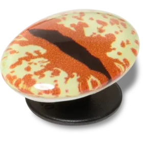 Ciondoli Jibbitz™ “Occhio di animale color nocciola”