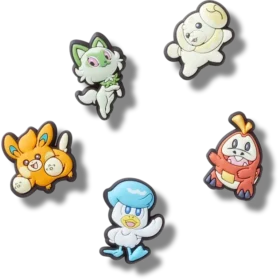 Ciondoli Jibbitz™ Pokémon Paldea, confezione da 5