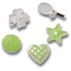 Ciondoli Jibbitz™ “Sandali C” Lucky Sport, confezione da 5 Ciondoli Jibbitz™ “Sandali C” Lucky Sport, confezione da 5