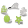 Ciondoli Jibbitz™ “Sandali C” Lucky Sport, confezione da 5 Ciondoli Jibbitz™ “Sandali C” Lucky Sport, confezione da 5
