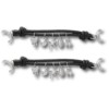 Ciondoli Jibbitz™ “Silver Icons Sandal Chain” in confezione da 2