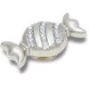 Ciondoli Jibbitz™ “Silver Smt Gem Candy Piece” Ciondoli Jibbitz™ “Silver Smt Gem Candy Piece”