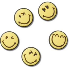 Ciondoli Jibbitz™ Smileyworld, confezione da 5
