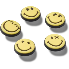 Ciondoli Jibbitz™ Smileyworld, confezione da 5
