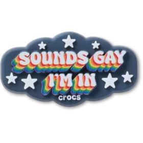 Ciondoli Jibbitz™ “Sounds Gay Im”
