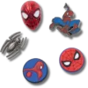 Ciondoli Jibbitz™ Spiderman II, confezione da 5