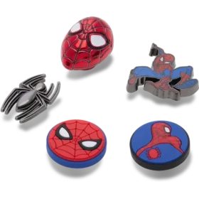 Ciondoli Jibbitz™ Spiderman II, confezione da 5