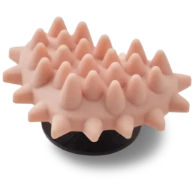 Ciondoli Jibbitz™ Spike a forma di cuore rosa chiaro
