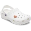 Ciondoli Jibbitz™ Spike a forma di cuore rosa chiaro